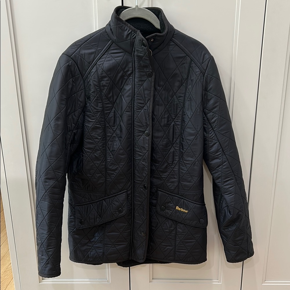 Barbour Black Quilted Puffer Jacket